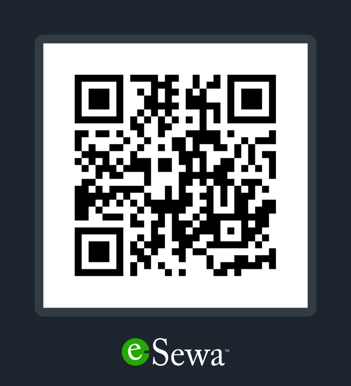 eSewa QR Code